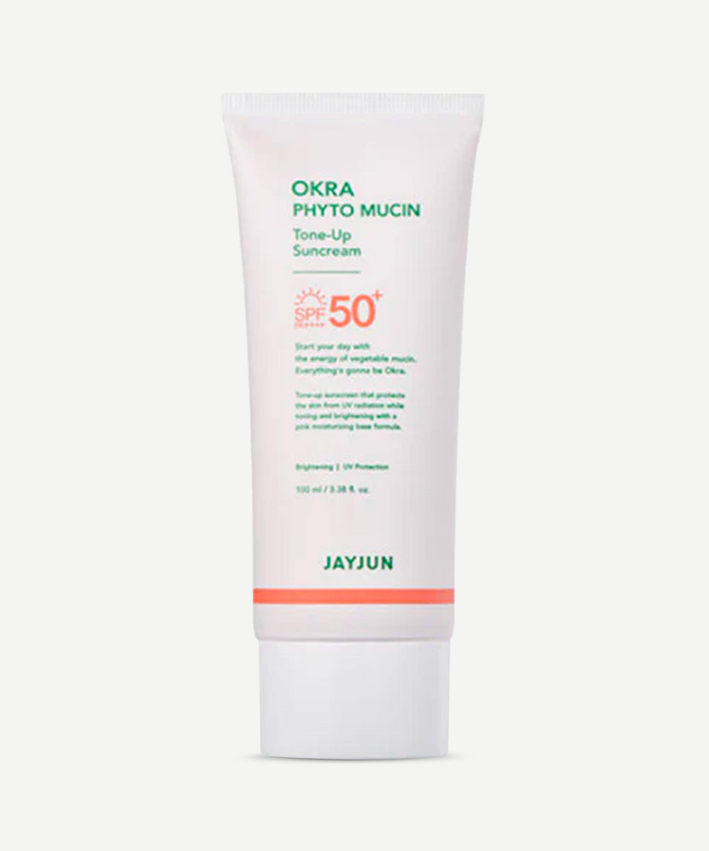 Jayjun - Okra Phytomucin Tone Up Sun Cream SPF 50 PA