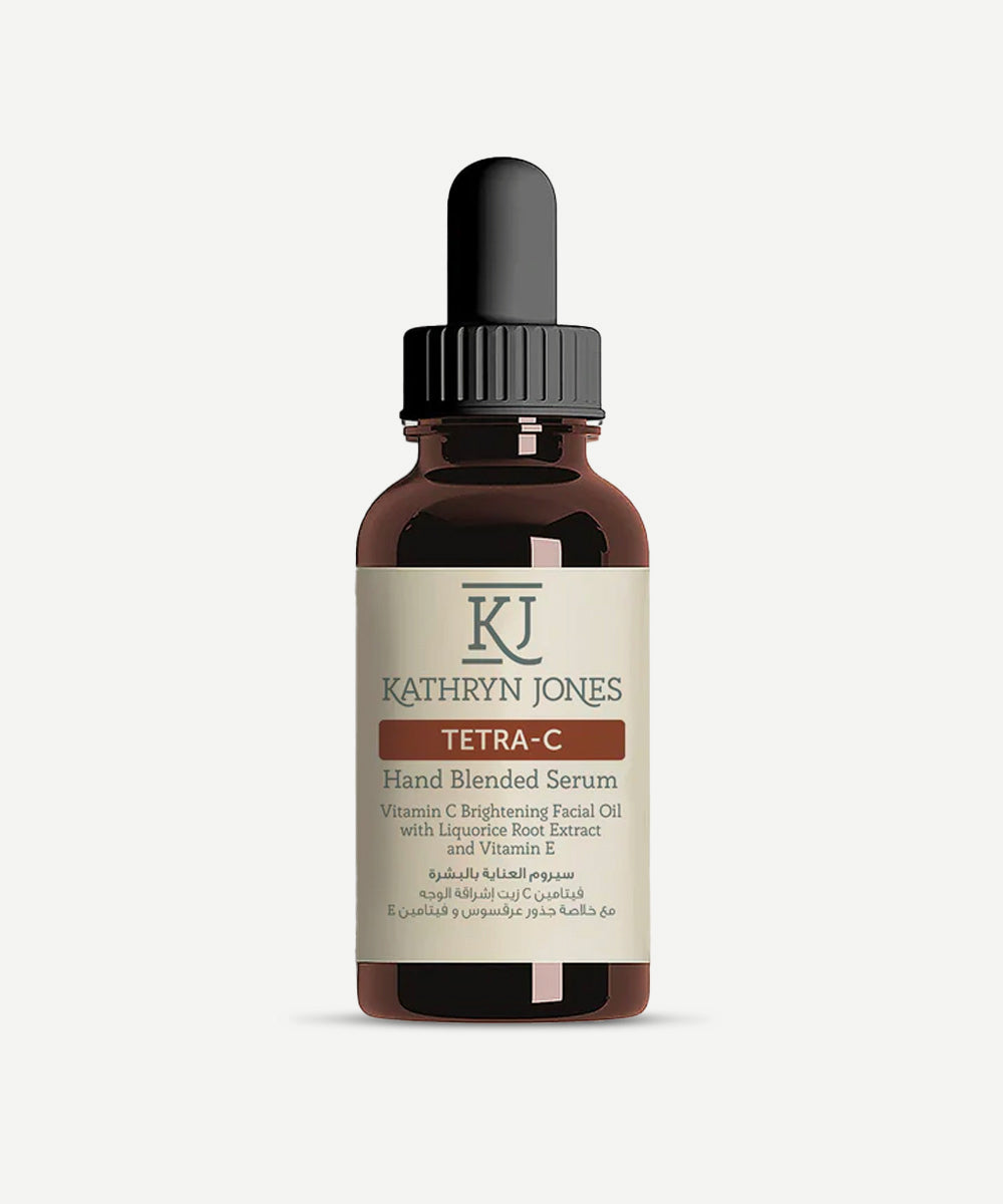 KJ Serums - Brightening Vitamin C Facial Oil with TetraC, Vitamin E