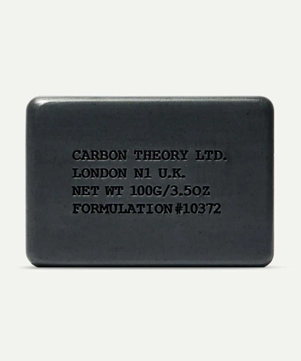 Carbon Theory - Facial Cleansing Bar with Activated Charcoal & Tea Tree Oil for Breakout Prevention - Secret Skin