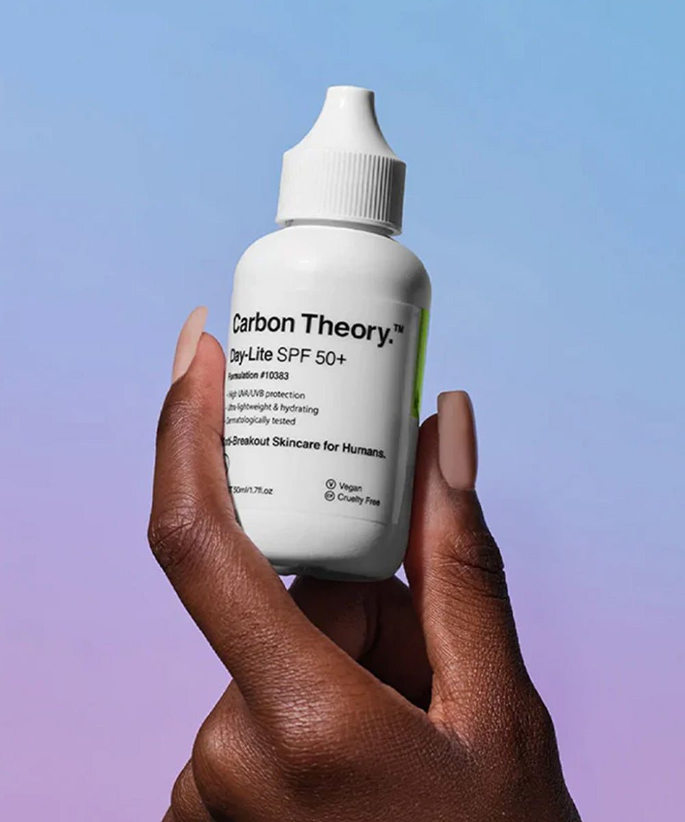 Carbon Theory - Lightweight Day-Lite SPF 50+ Broad Spectrum Sunscreen - Secret Skin