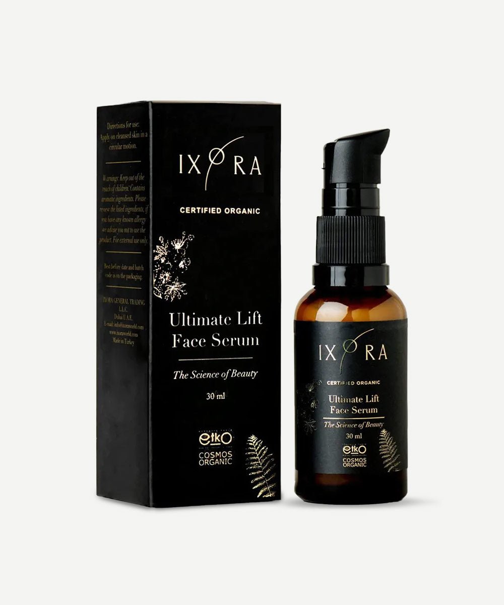 Ixora - Ultimate Lift Face Serum with Stevia Plant Cythaea Cumingli Leaf for Skin Tightening and Wrinkle Prevention