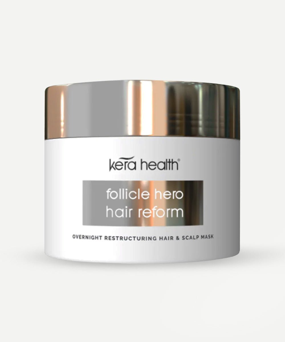 Kera Health - Strengthening Follicle Hero Hair Reforming Mask with Hyaluronic Acid, Castor Oil, Jojoba Oil for Normal, Dry, Brittle Hair