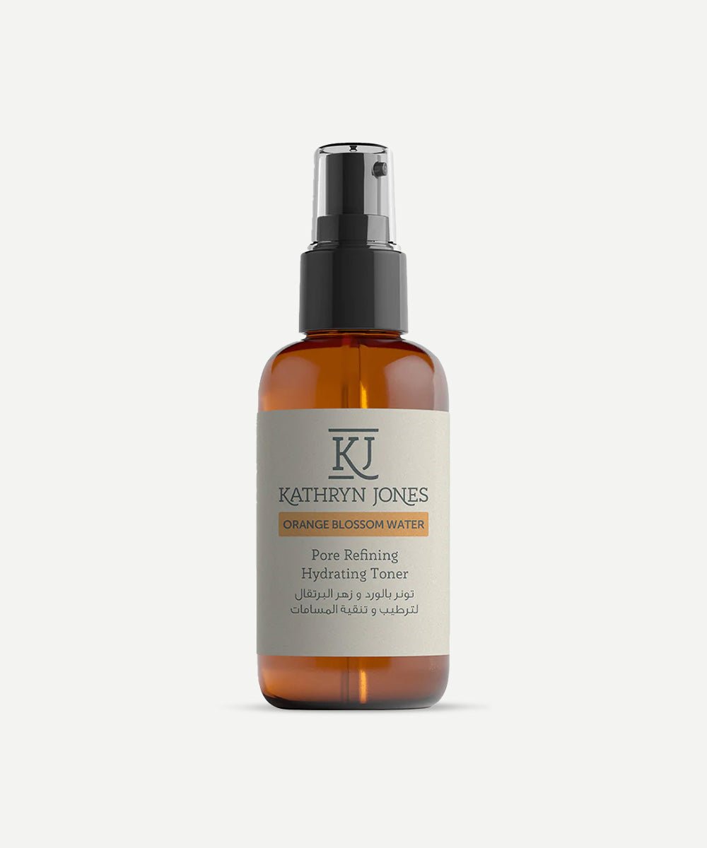 KJ Serums - Hydrating Orange Blossom Water Toner for Gentle Cleaning, Tightening Pores