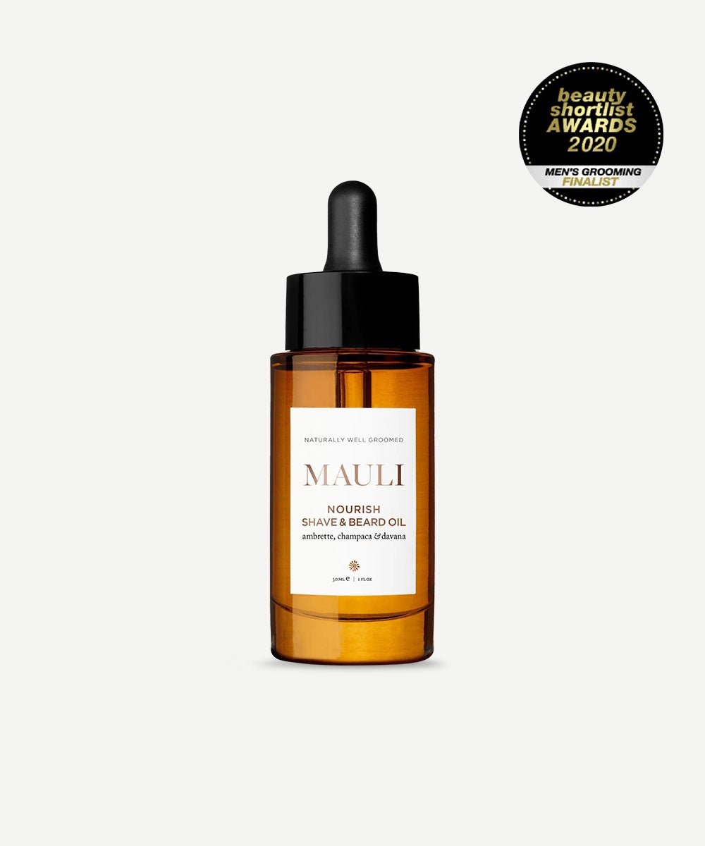 Mauli - Conditioning & Nourishing Beard Oil with Coconut, Almond, Rose, & Sandalwood