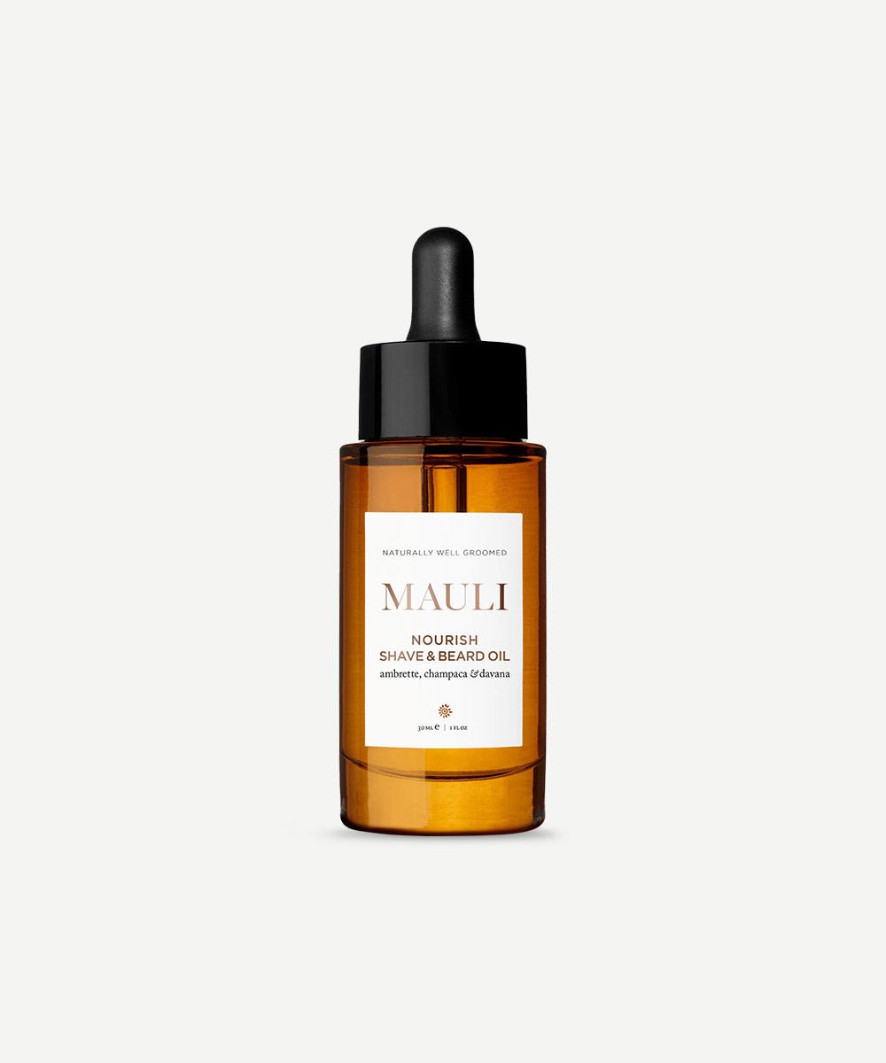 Mauli - Conditioning & Nourishing Beard Oil with Coconut, Almond, Rose, & Sandalwood