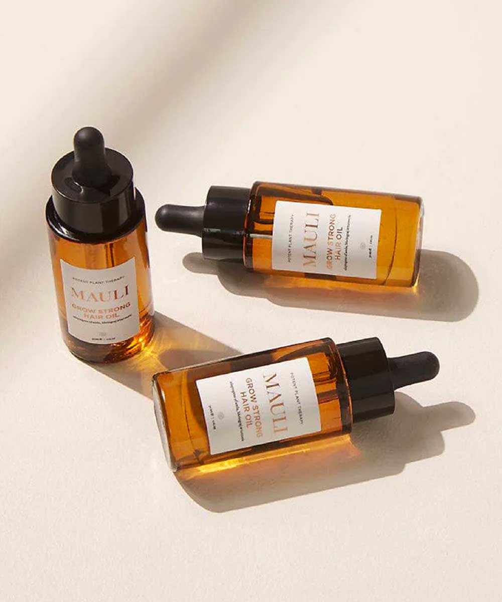 Mauli - Nutrient-Rich Grow Strong Hair Oil with Bhringraj, Brahmi, & Amla for Thinning Hair & Growth