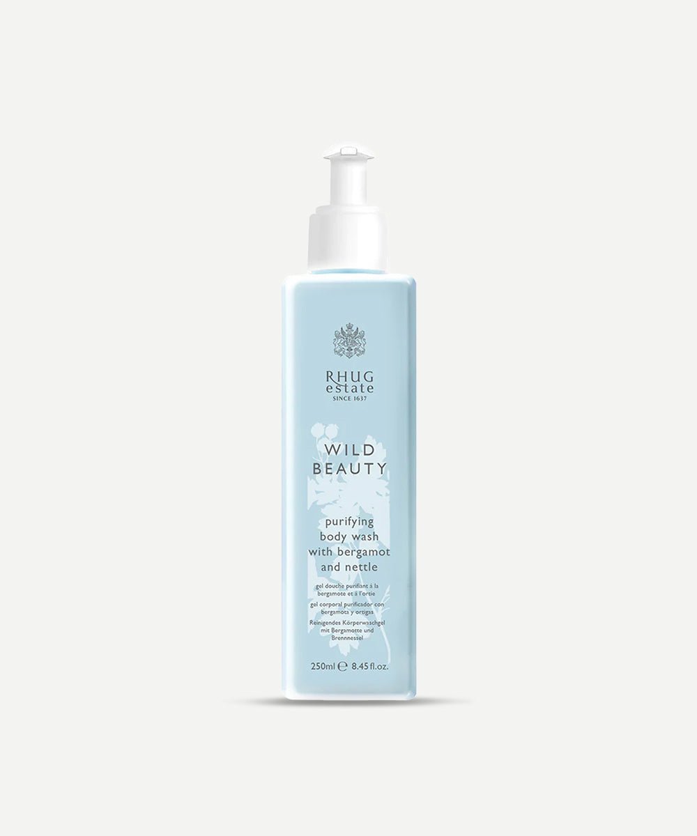 Rhug Wild Beauty - Purifying Body Wash with Bergamot & Nettle - Secret Skin