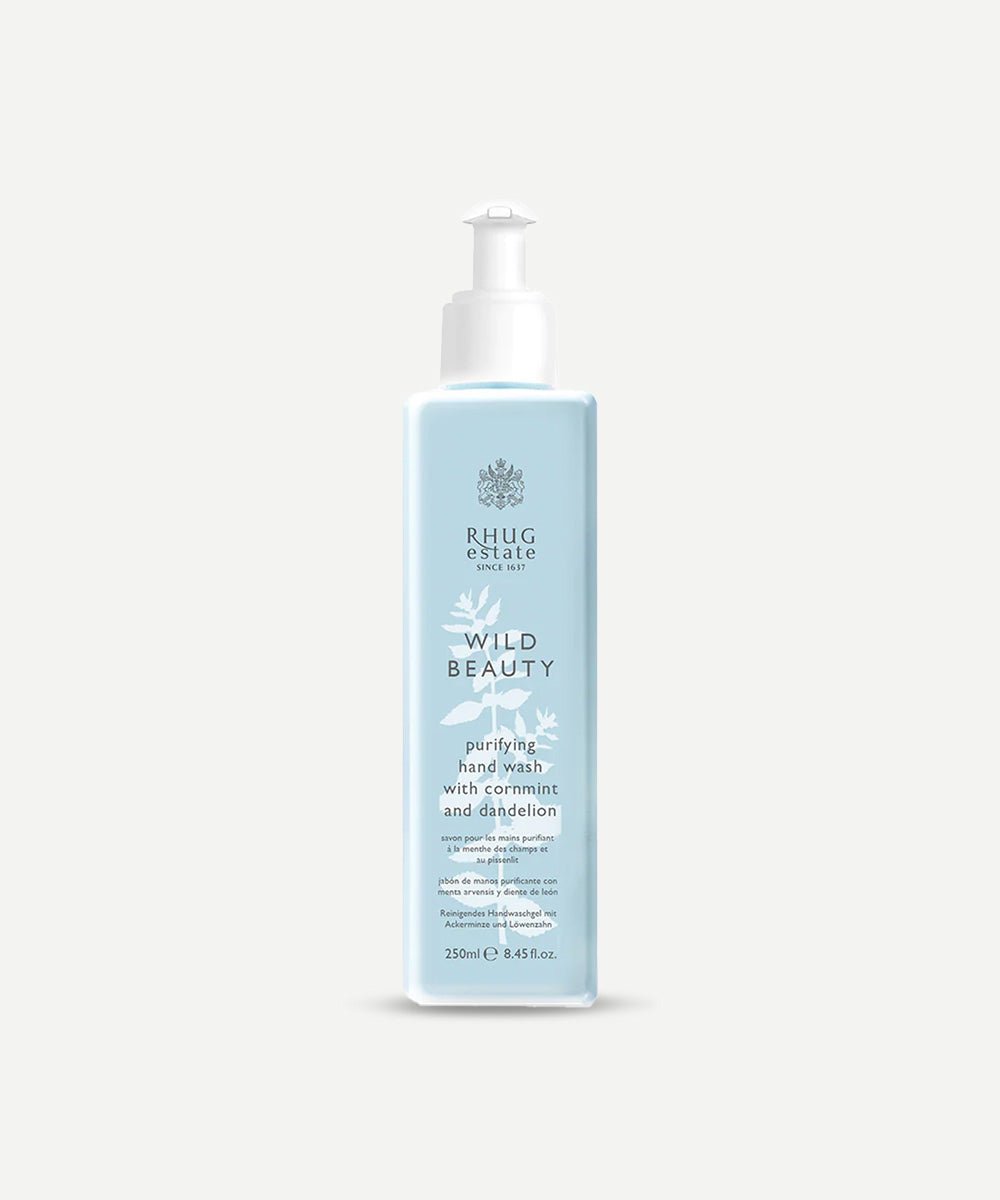 Rhug Wild Beauty - Purifying Hand Wash With Cornmint and Dandelion - Secret Skin