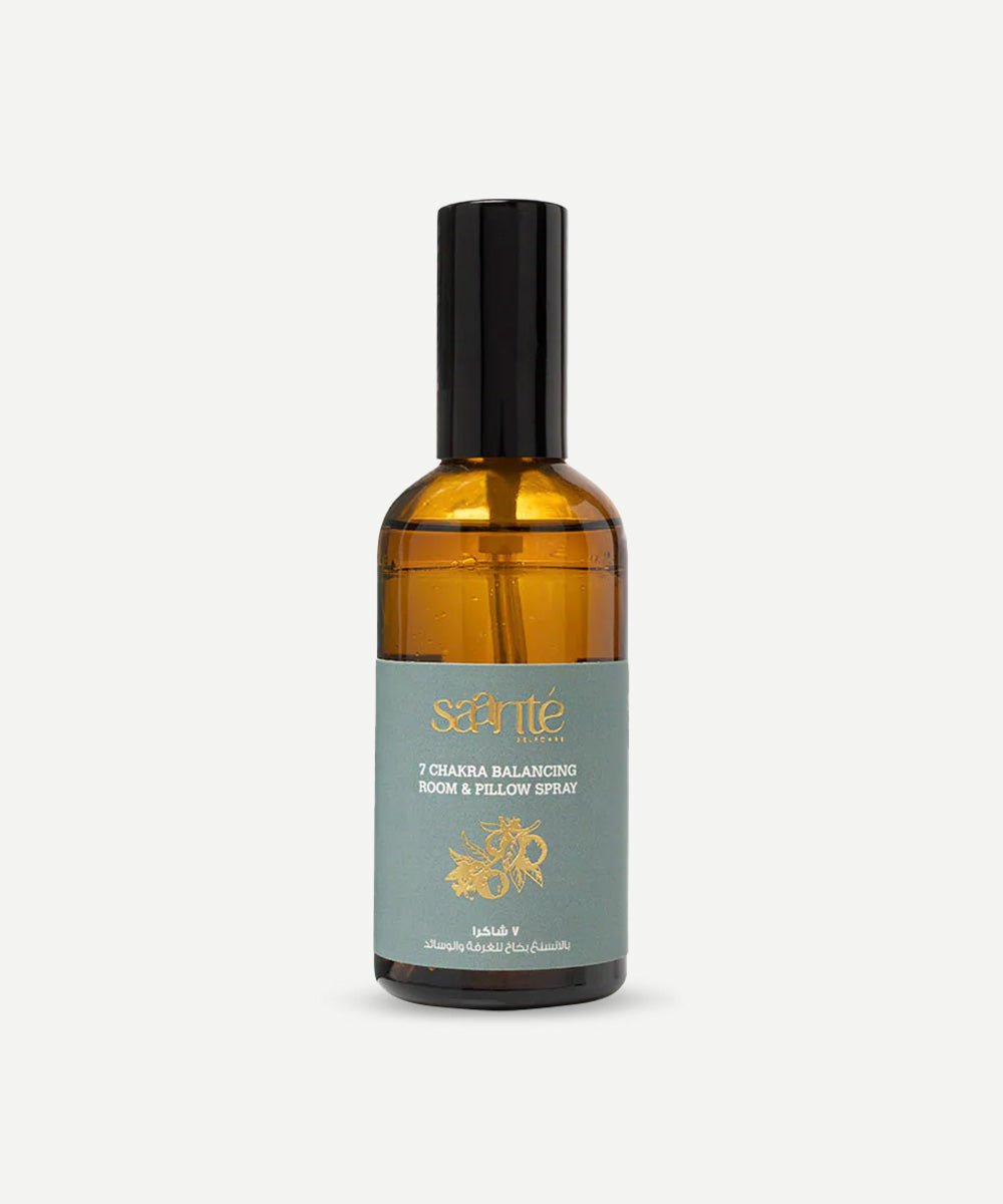 Saanté - Rejuvenating 7 Chakra Balancing Room & Pillow Spray with Lavender & Clove Oil - Secret Skin