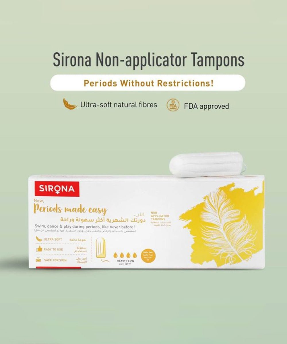 Sirona - FDA-Approved Premium Digital Tampons - Secret Skin
