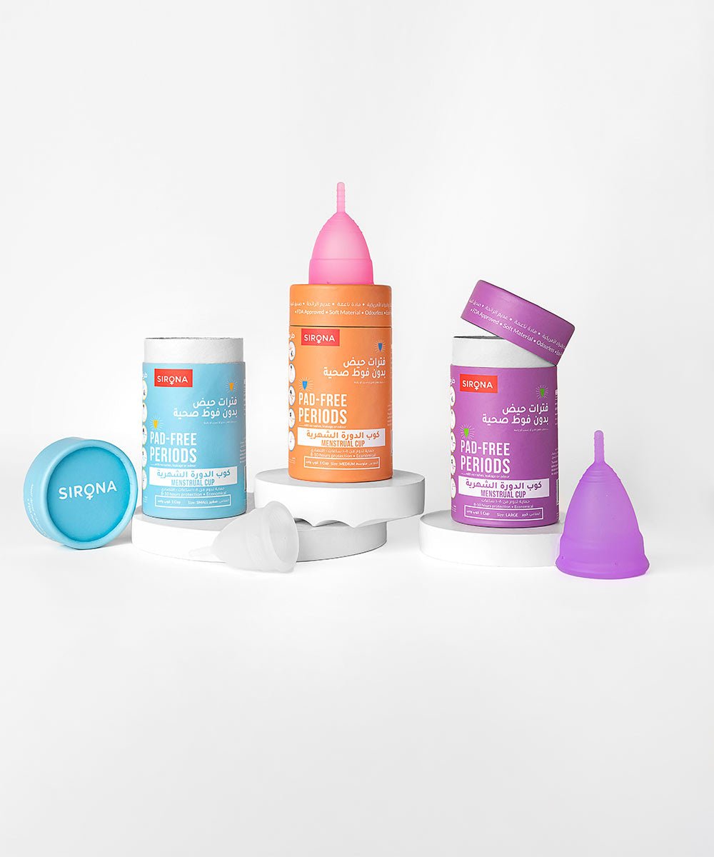 Sirona - Menstrual Cup with Pouch - Secret Skin
