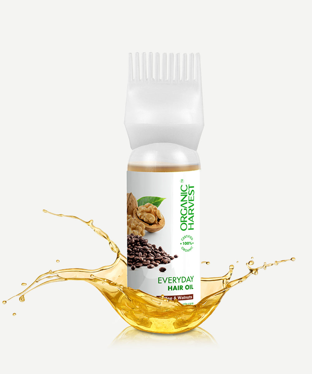 Organic Harvest - Everyday Hair Oil with Coffee and Walnuts
