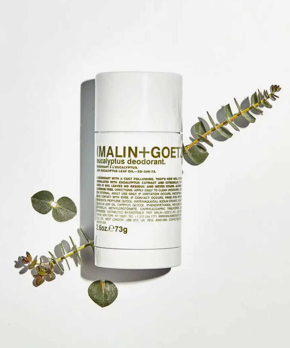 Malin + Goetz - Refreshing Eucalyptus Deodorant with Eucalyptus Extract & Citronellyl to Neutralize Odor