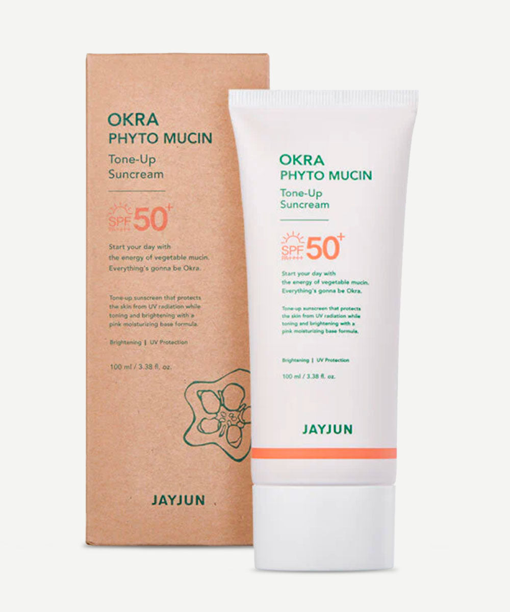 Jayjun  Okra Phytomucin Tone Up Sun Cream SPF 50 PA