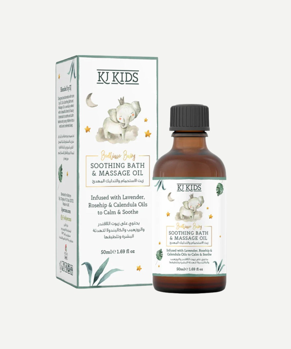 KJ Kids - Bedtime Baby Soothing Bath and Massage Oil - 50ml