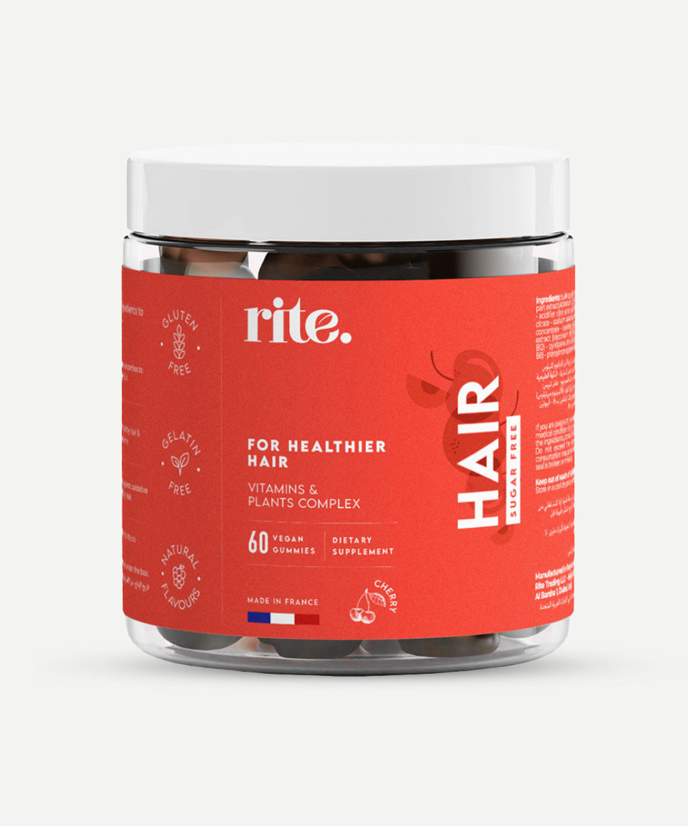 Rite - HAIR sugar-free x60 Vegan gummies