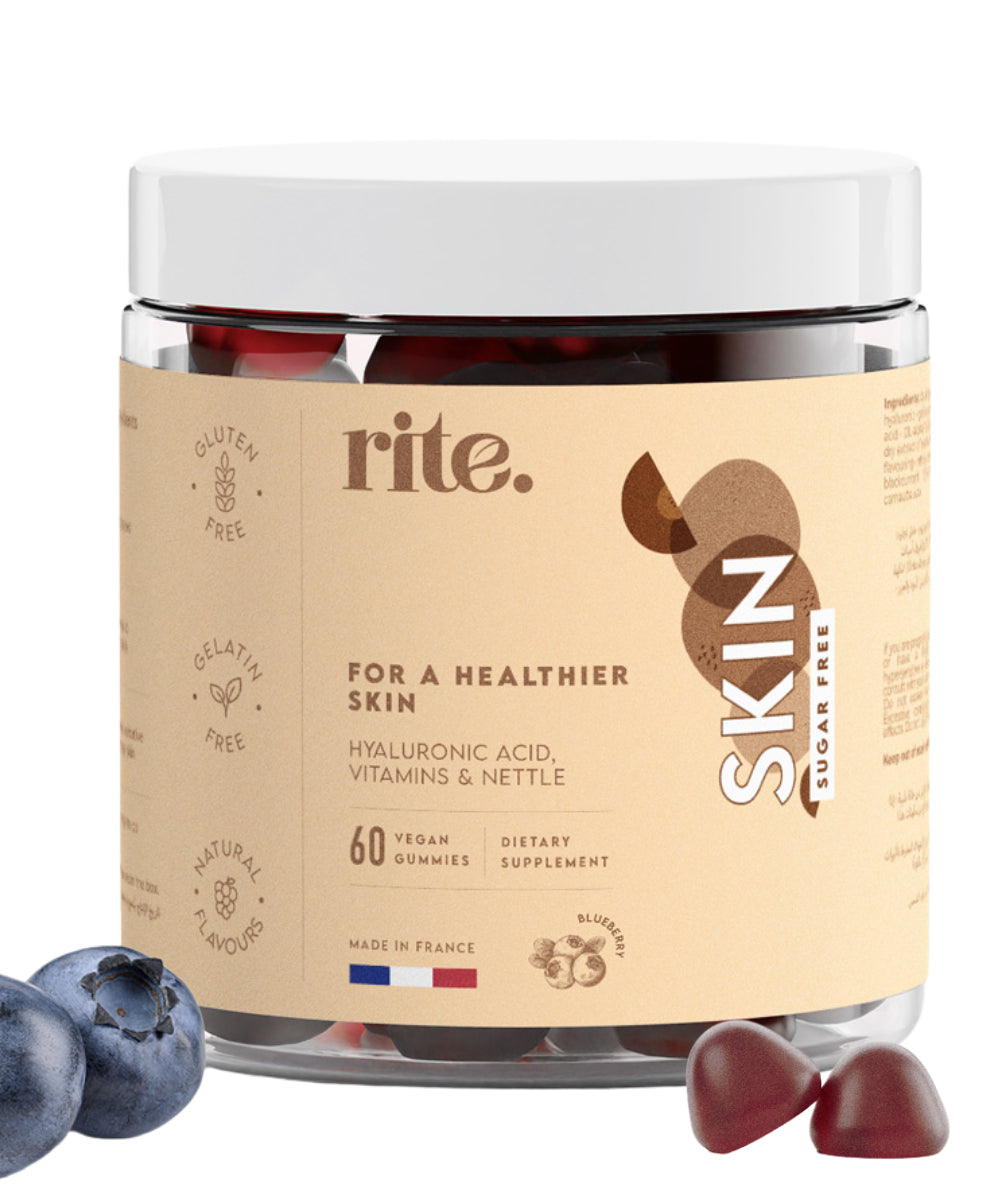 Rite - SKIN sugar-free x60 Vegan gummies