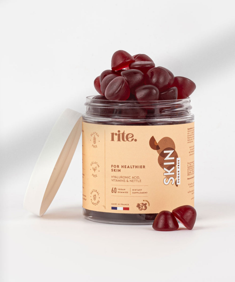 Rite - SKIN sugar-free x60 Vegan gummies