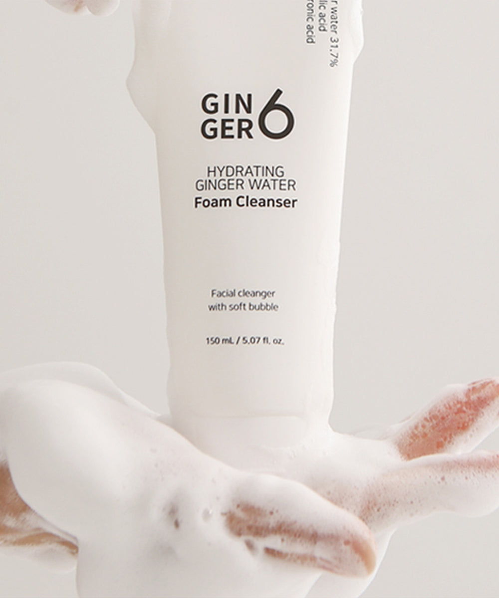 Ginger6 - Hydrating Foam cleanser
