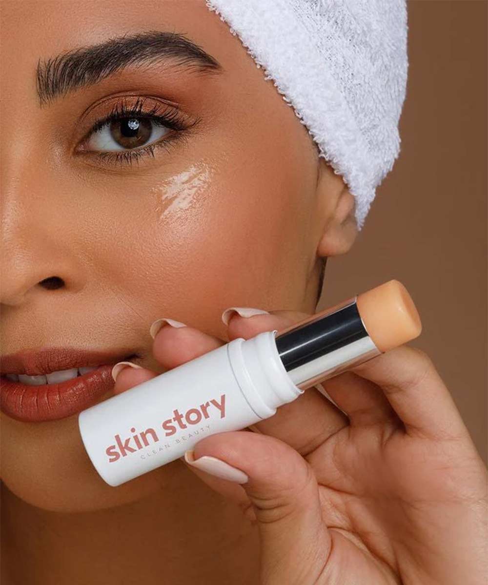 Skin Story - Hydrating Multistick in Bare with Moringa Oil & SPF Protection for Healthier Skin