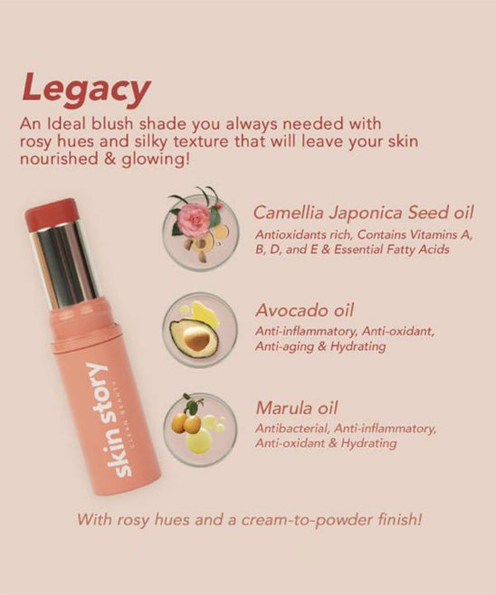 Skin Story - LongLasting Multistick in Legacy with Avocado Oil for Fresh Radiant Skin