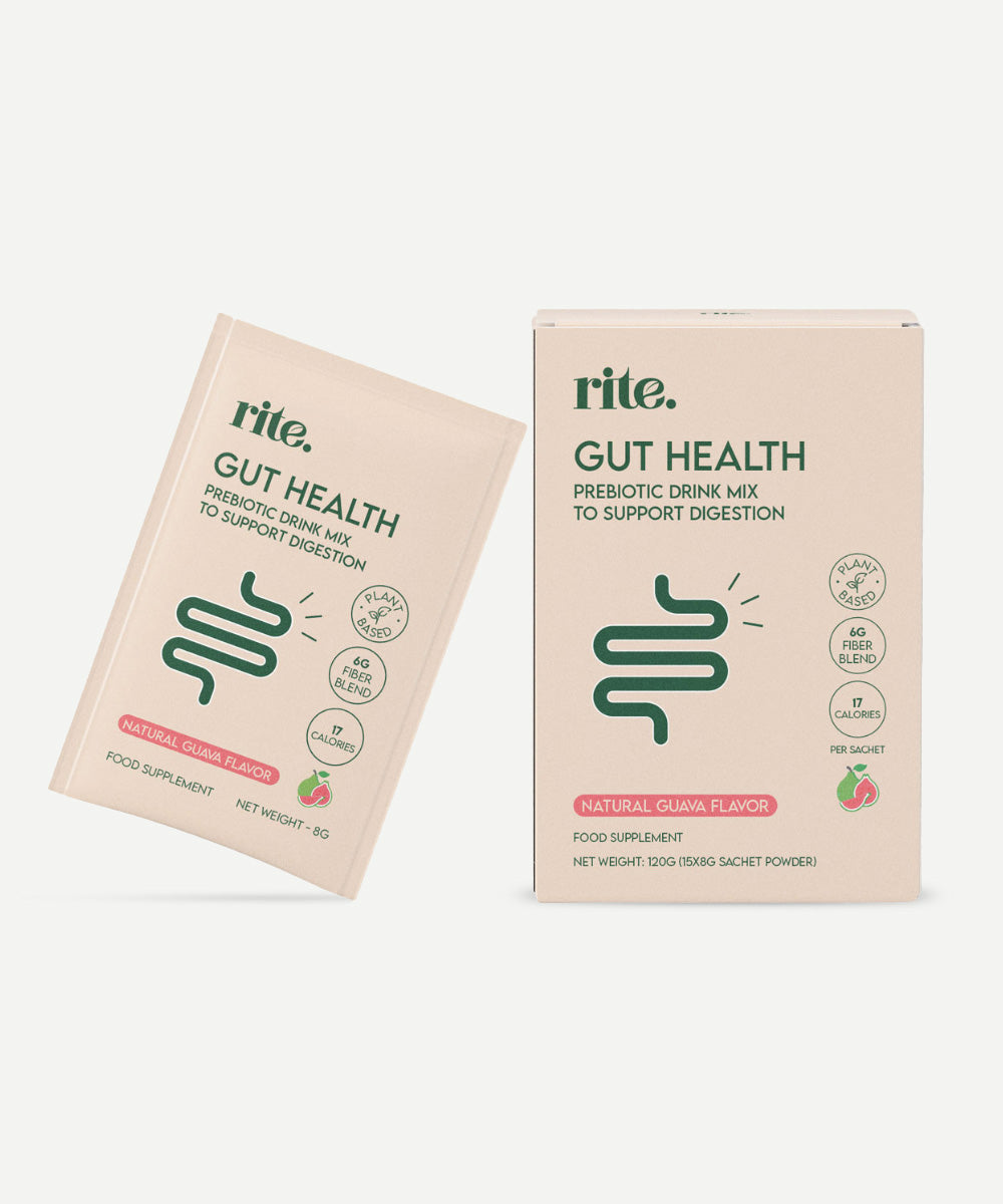 Rite - GUT HEALTH Prebiotic drink mix - box - 15 sachets