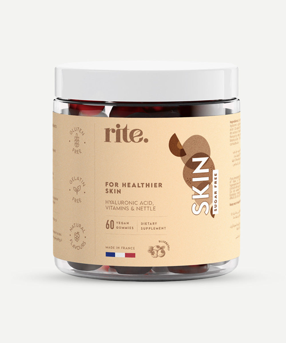 Rite - SKIN sugar-free x60 Vegan gummies