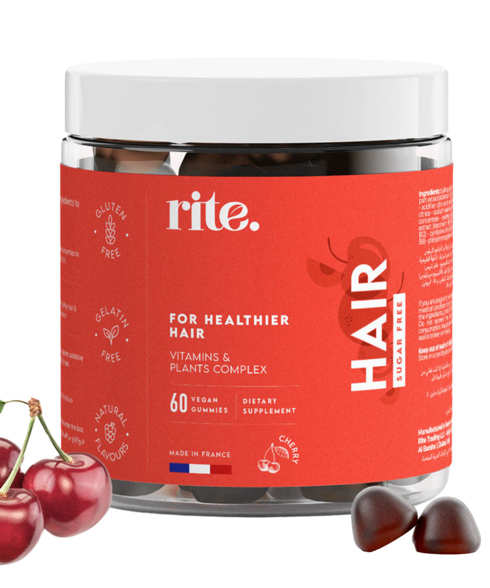 Rite - HAIR sugar-free x60 Vegan gummies