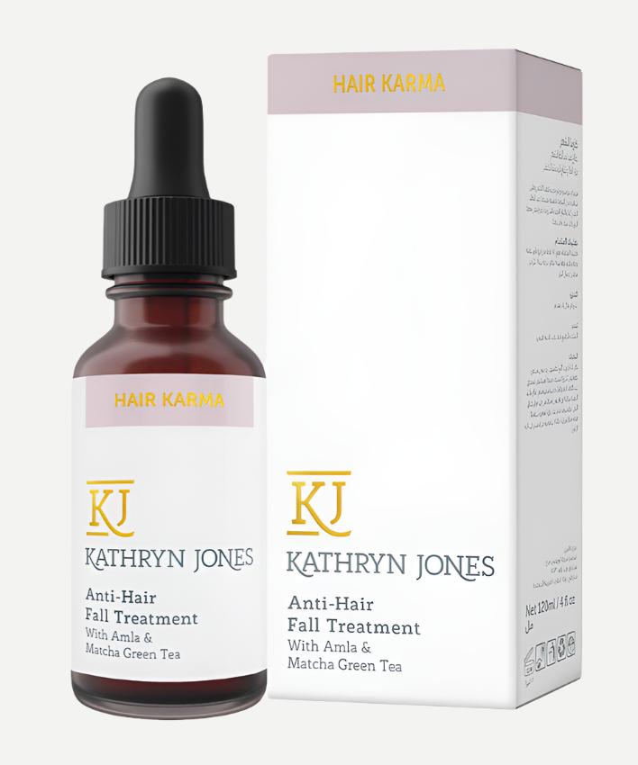 KJ Serums - Hair Karma Serum with Indian Gooseberry (Amla), Matcha Green Tea, Castor Oil for Hair Growth