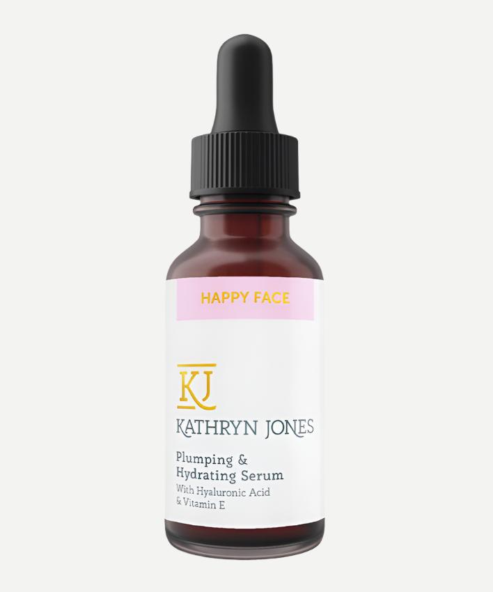 KJ Serums - Healing Hydrating Happy Face Serum with Hyaluronic Acid, Vitamin E