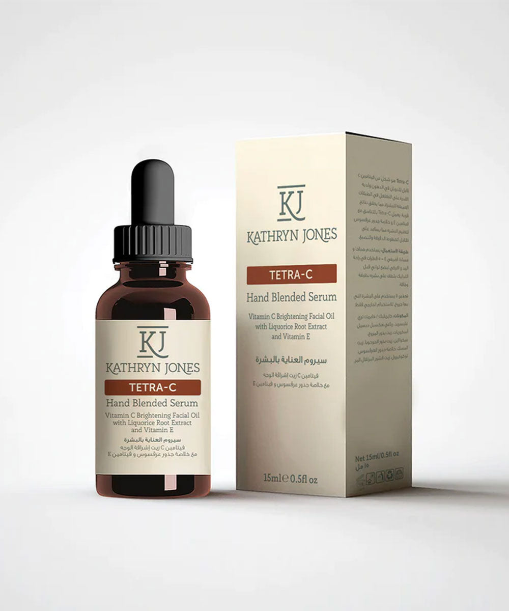 KJ Serums - Brightening Vitamin C Facial Oil with Tetra-C & Vitamin E
