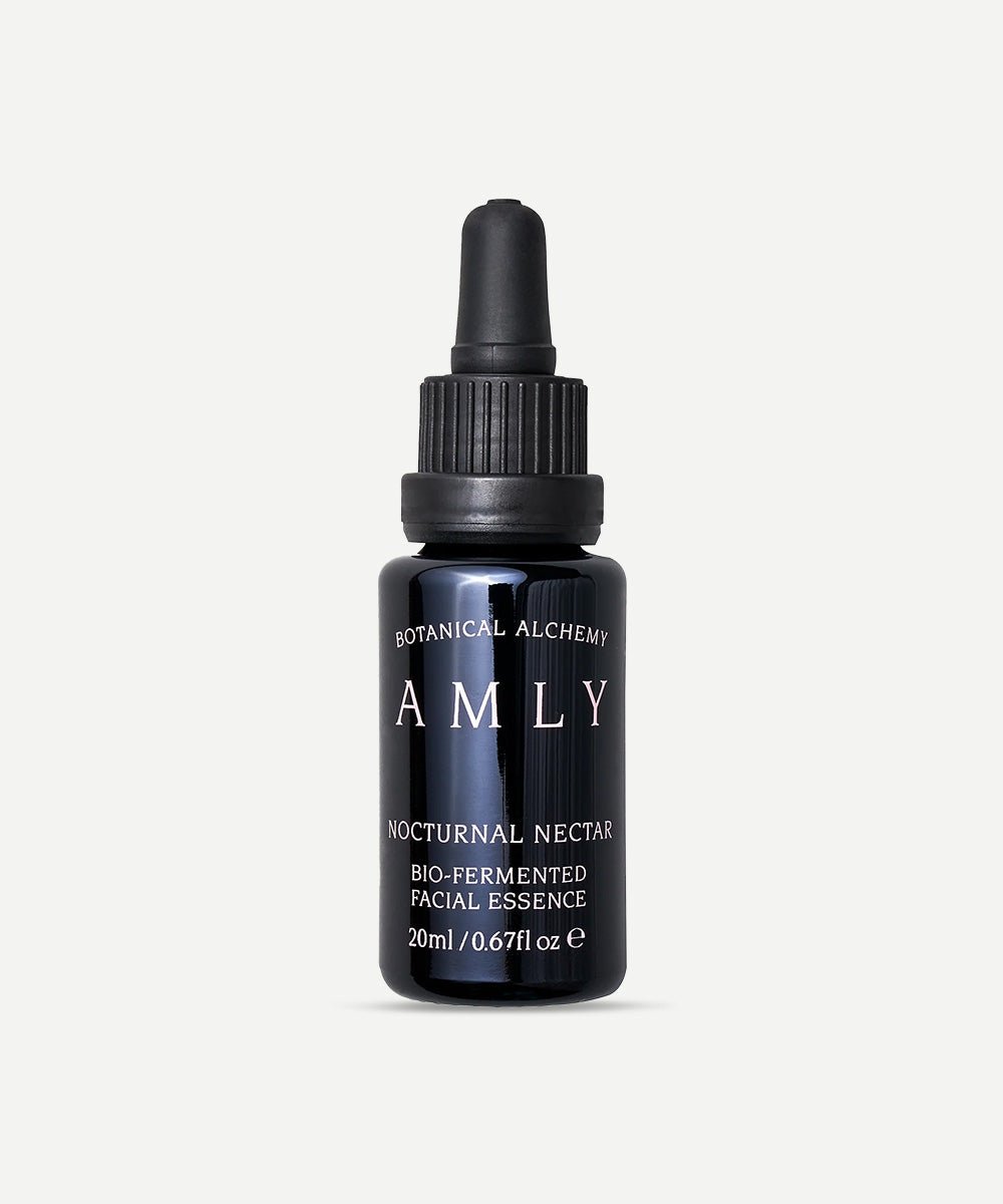 Amly - Lightweight Moisturizing Nocturnal Nectar Facial Essence with Apple Cider Vinegar, Snow Algae & Green Tea - Secret Skin