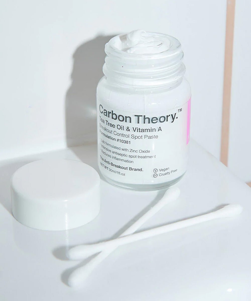Carbon Theory - Breakout Control Spot Paste with Tea Tree Oil & Vitamin A - Secret Skin