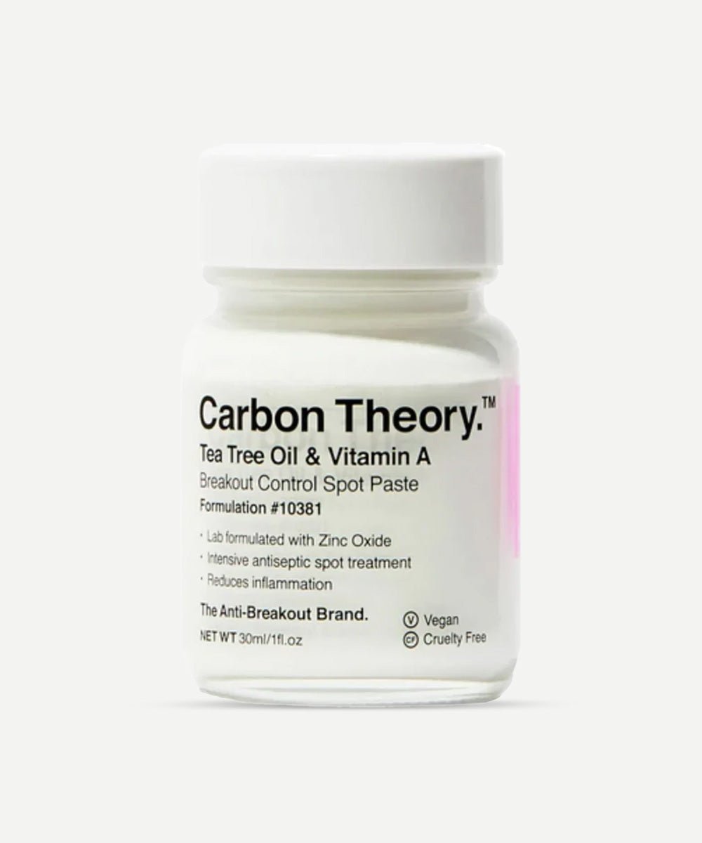 Carbon Theory - Breakout Control Spot Paste with Tea Tree Oil & Vitamin A - Secret Skin