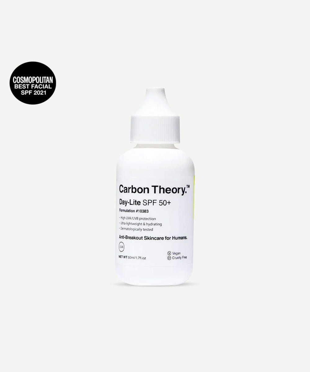 Carbon Theory - Lightweight Day-Lite SPF 50+ Broad Spectrum Sunscreen - Secret Skin