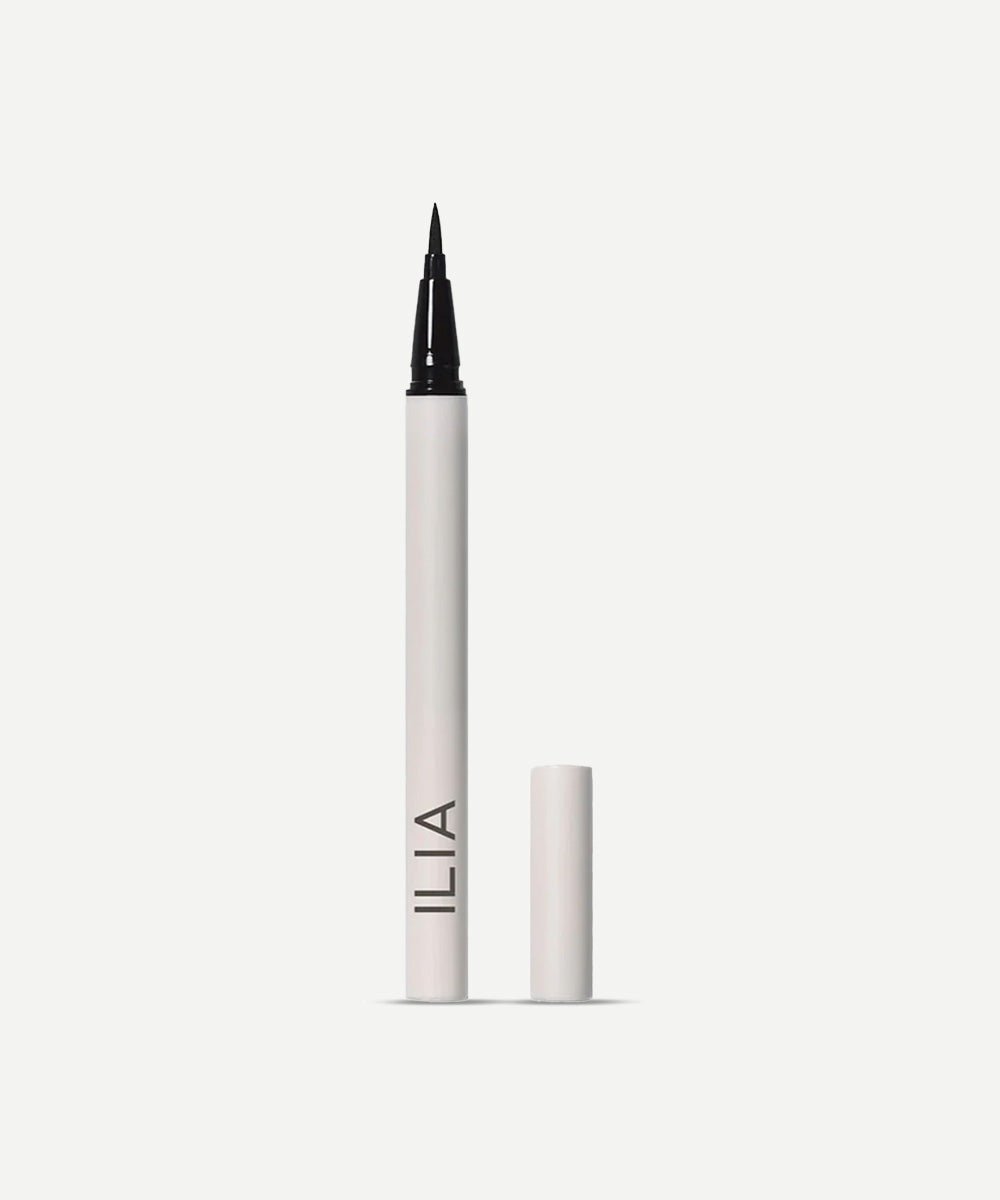 Ilia - Water-Resistant Clean Line Liquid Eyeliner Midnight Express with Activated Charcoal - Secret Skin