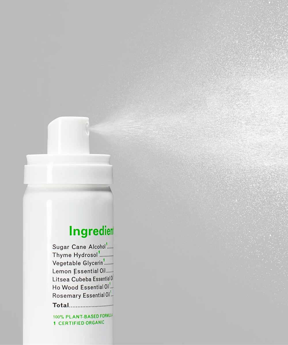 Ingredients® - Purifying Hand Spray with Organic Sugar Cane Alcohol - Secret Skin