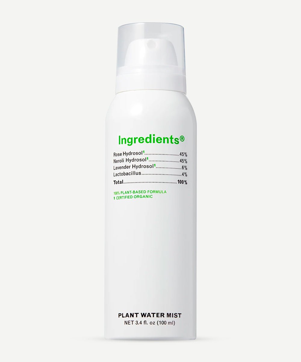 Ingredients® - Refreshing Plant Water Mist with Rose, Neroli & Lavender for Hydrated Skin - Secret Skin