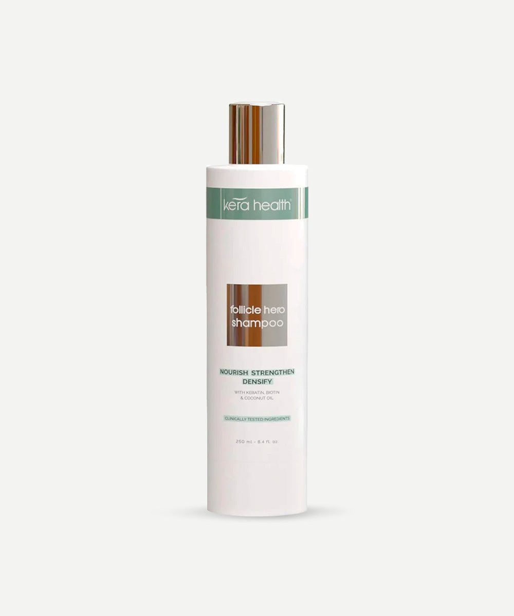 Kera Health - Gentle Follicle Hero Shampoo with Cucumber, Green Tea & KerCysteine® for Reducing Hair Fall & Increasing Thickness
