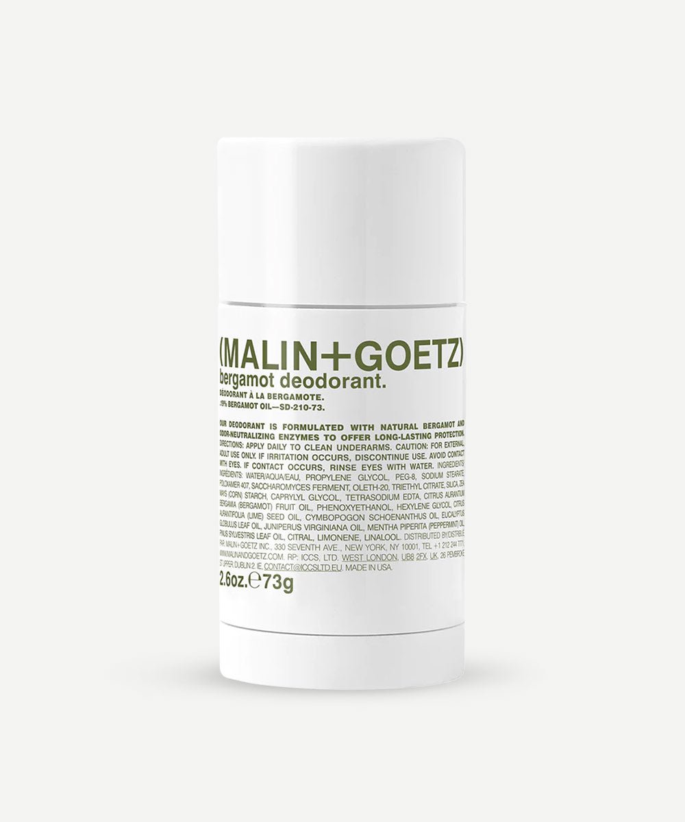 Malin + Goetz - Refreshing Bergamot Deodorant with Bergamot Extract & Probiotic Enzymes to Neutralize Odor & Maintain Skin Health