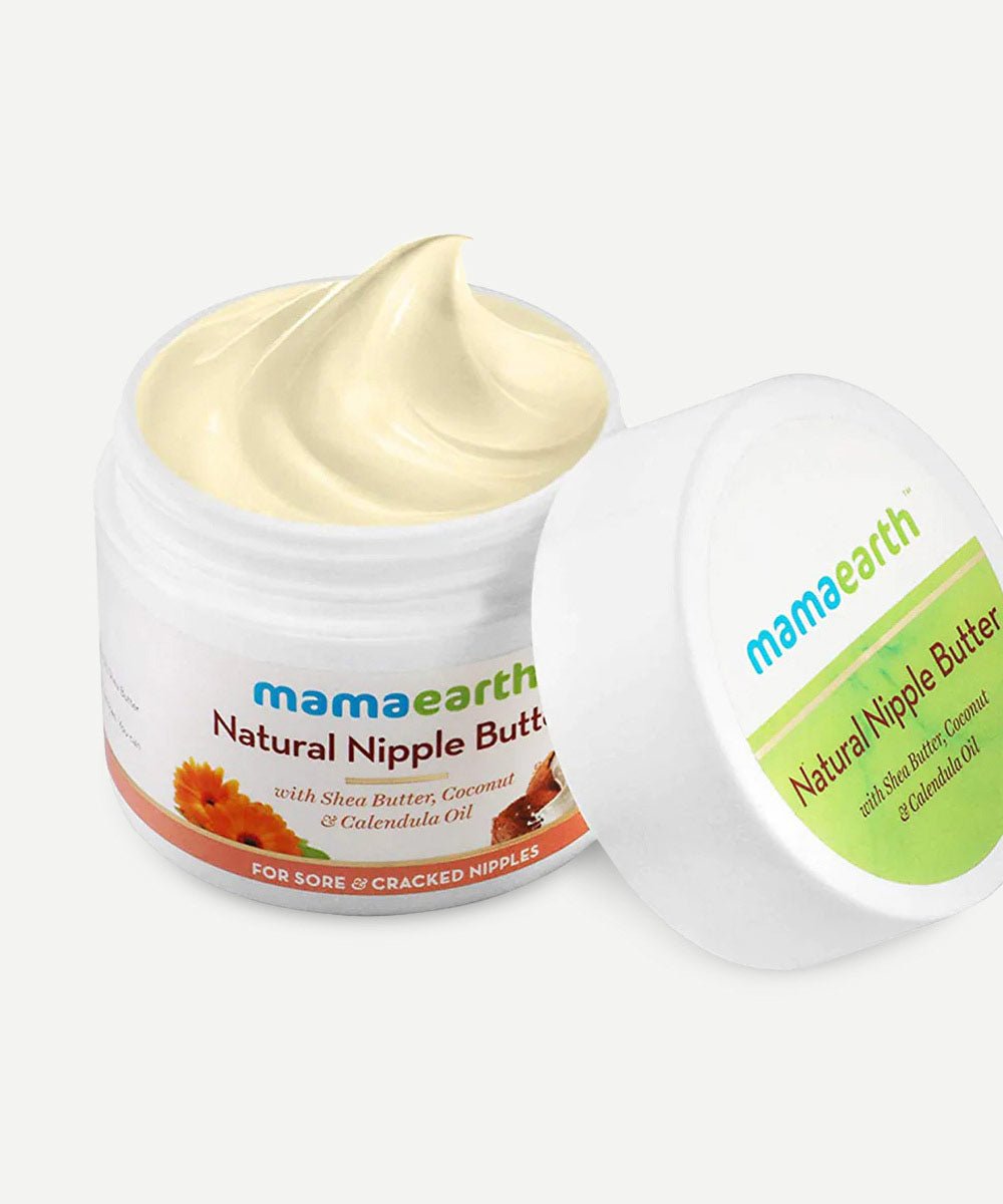 Mamaearth - Nipple Butter Cream with Coconut Oil & Calendula Extract to Soothe Sore and Cracked Nipples