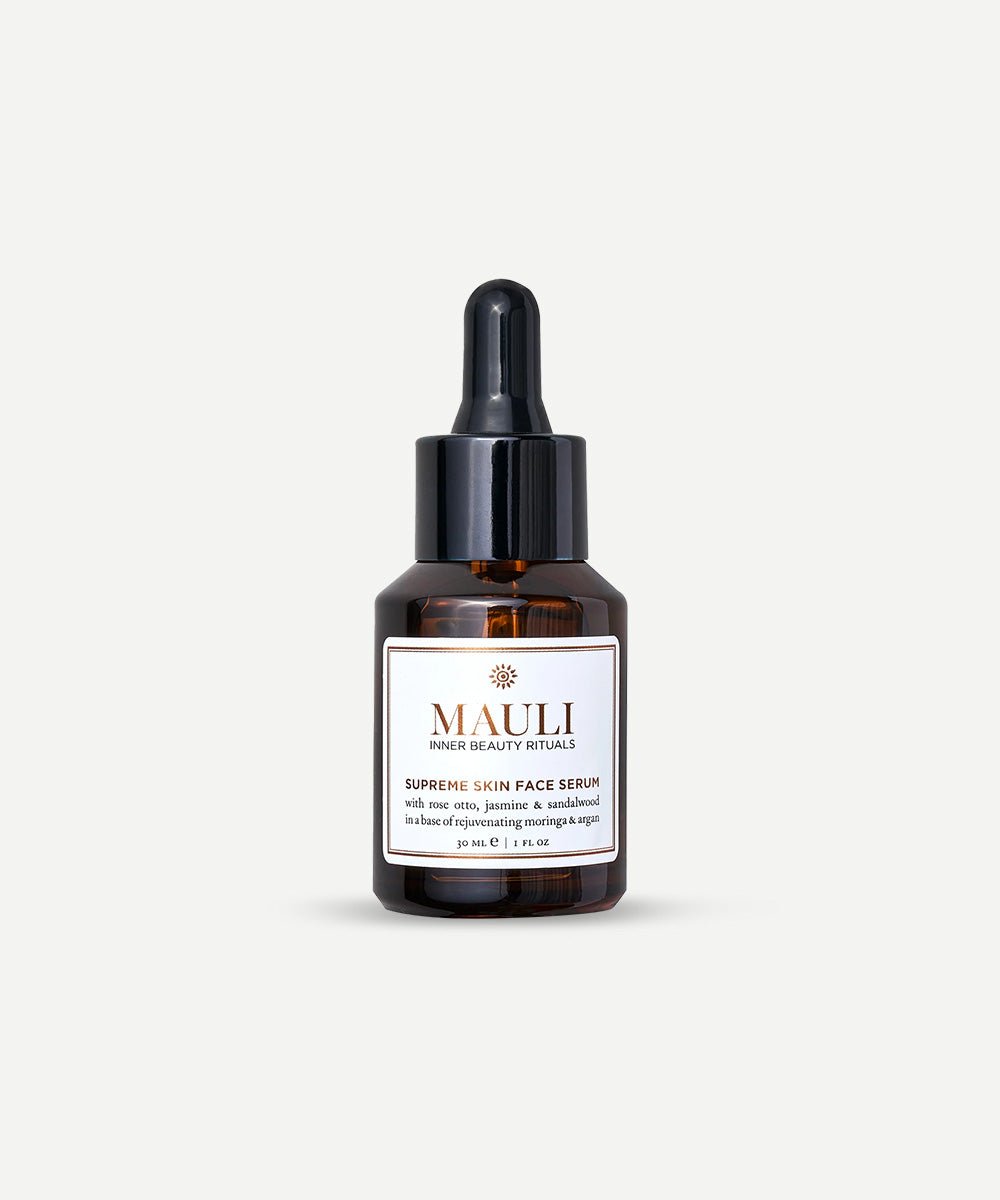 Mauli  AntiAging Supreme Skin Face Serum with HandPicked Botanicals for Normal AcneProneAging Skin