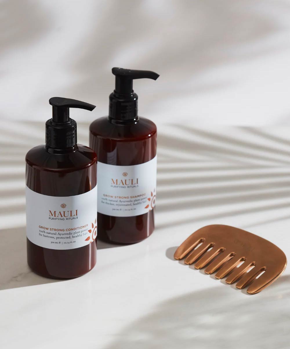 Mauli - Intensely Creamy Grow Strong Conditioner with Amla, Ashwagandha, Brahmi & Shikakai for Damaged Hair & Growth