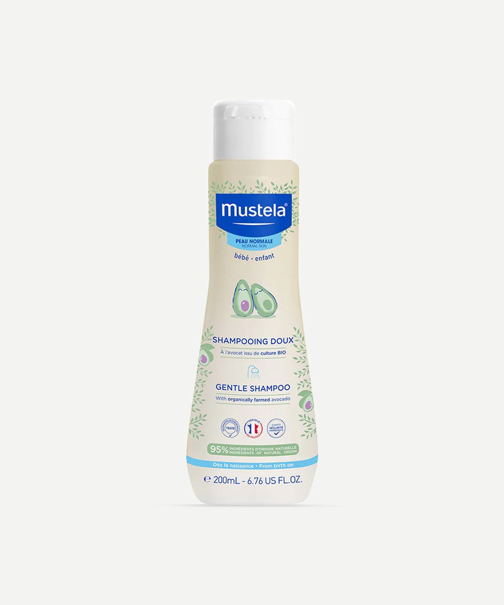Mustela - Gentle Shampoo with Avocado Fruit Extract & Chamomile for Strong & Shiny Hair - Secret Skin