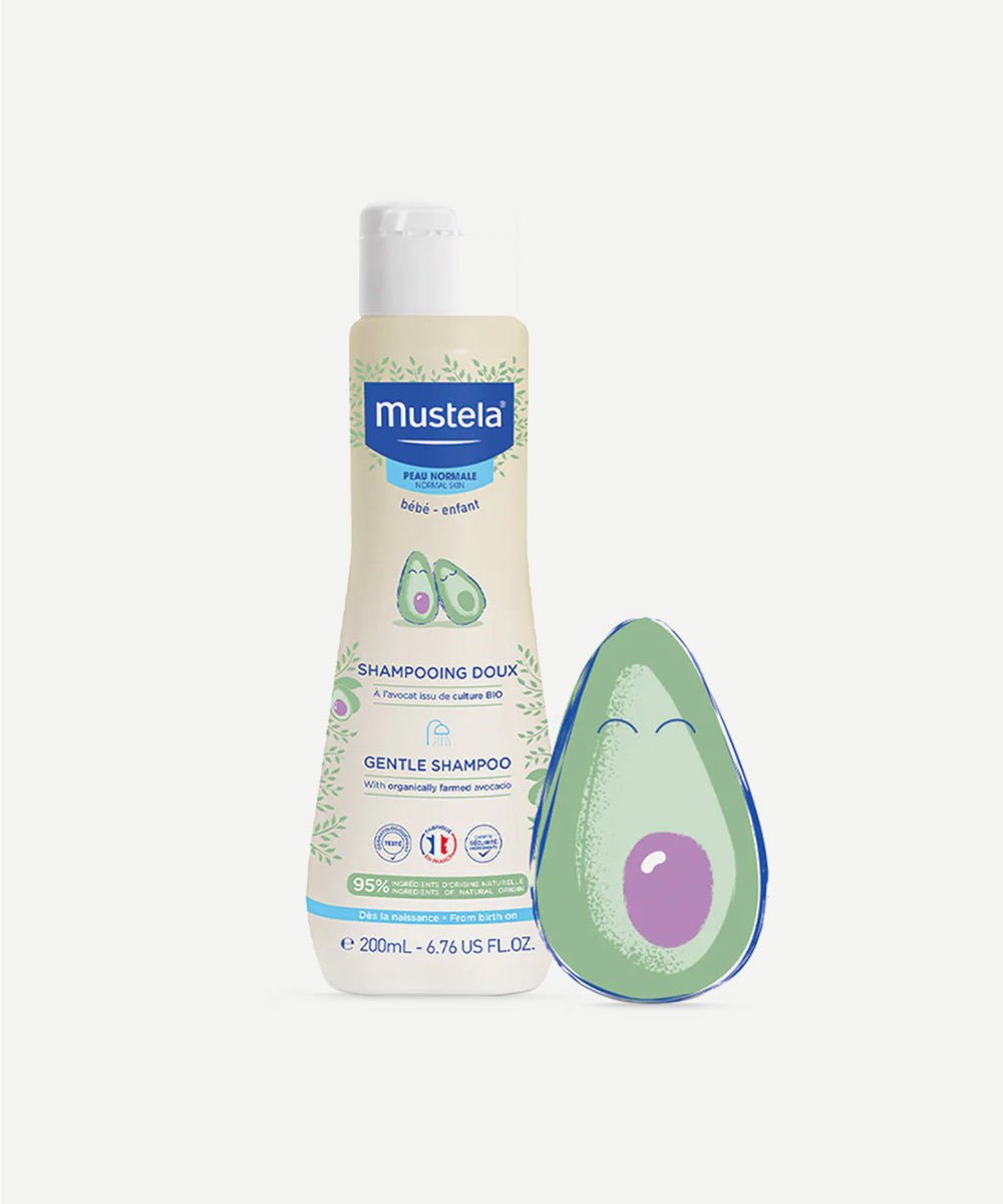 Mustela - Gentle Shampoo with Avocado Fruit Extract & Chamomile for Strong & Shiny Hair - Secret Skin