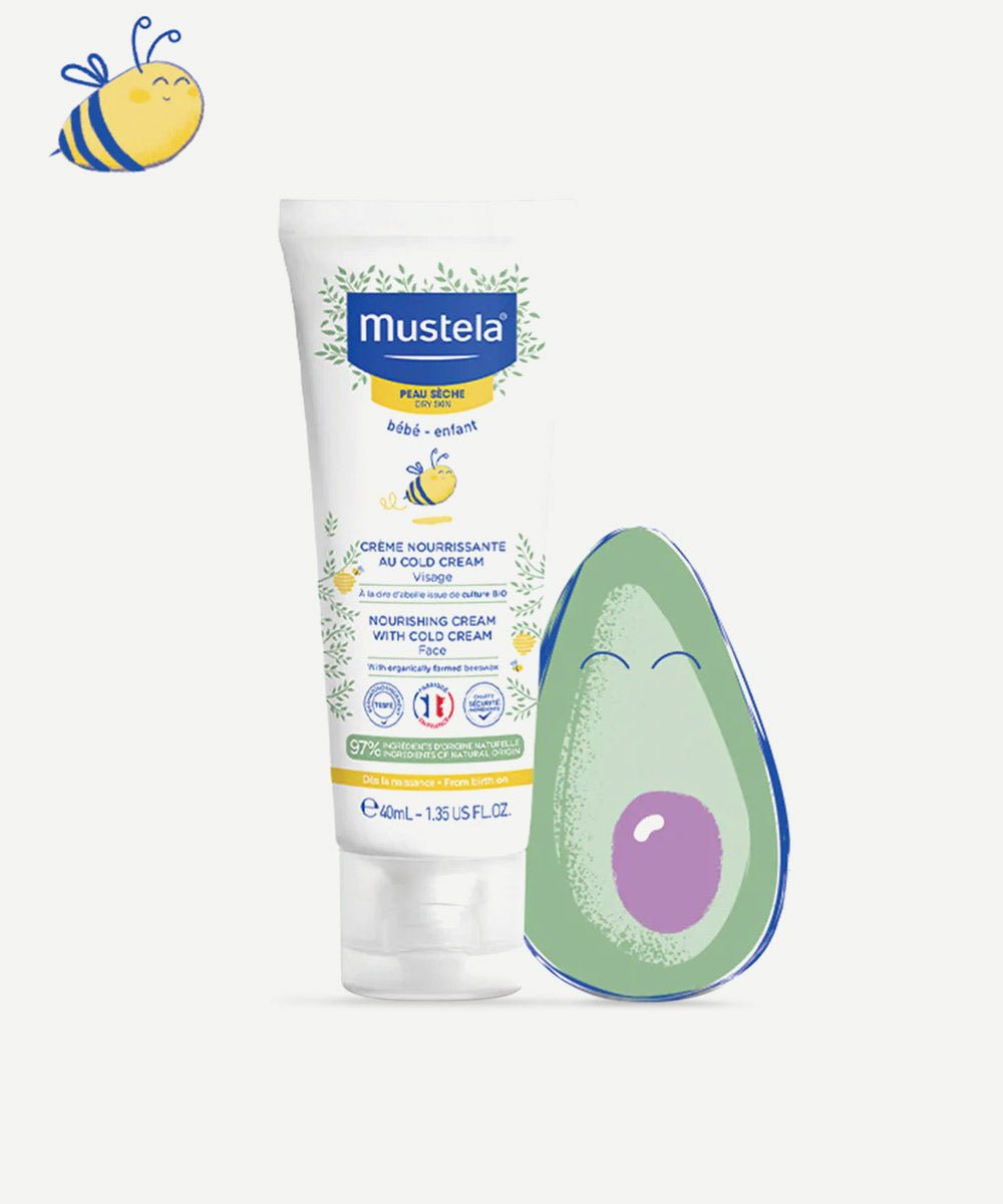 Mustela - Nourishing Cold Cream with Ceramides & Beeswax for Soft & Healthy Skin - Secret Skin