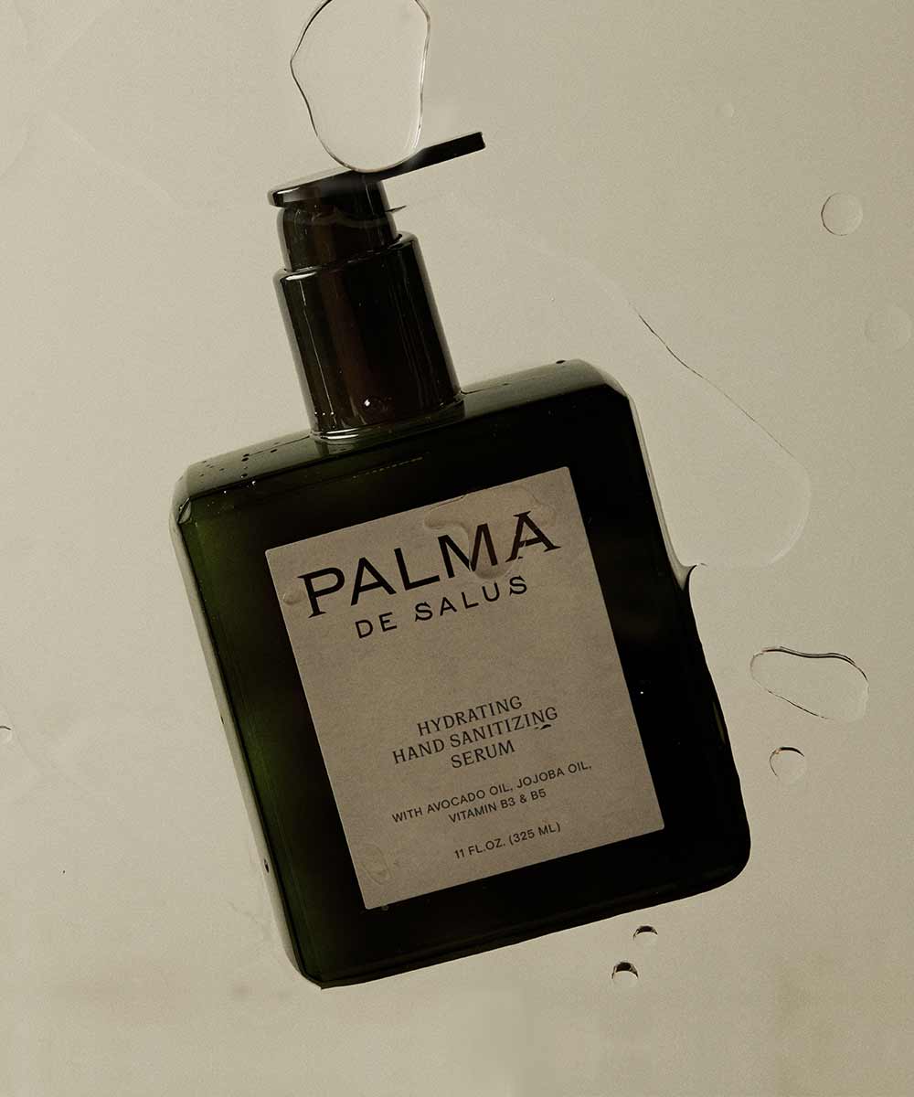 Palma De Salus - Hydrating Hand Sanitizing Serum with Hyaluronic Acid & Avocado Oil - Secret Skin