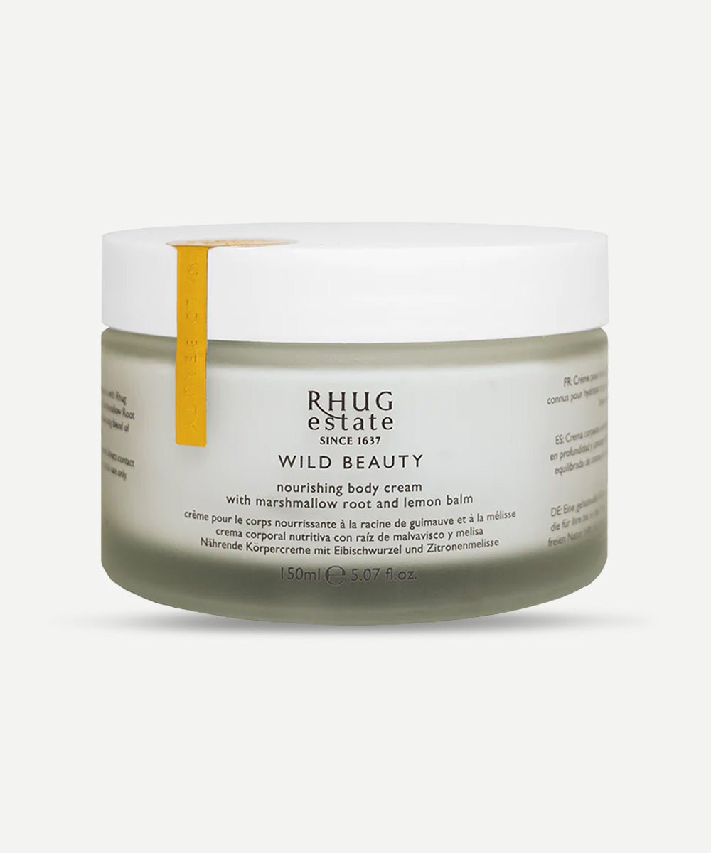 Rhug Wild Beauty - Nourishing Body Cream with Marshmallow Root & Lemon Balm - Secret Skin