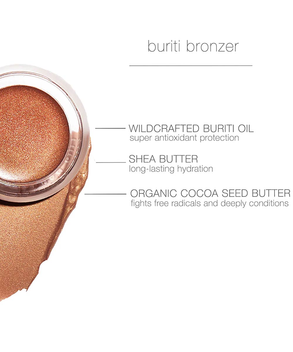 RMS Beauty - Award-Winning Buriti Bronzer with Organic Buriti Oil & Cocoa Butter For A Radiant, Sunkissed Finish - Secret Skin