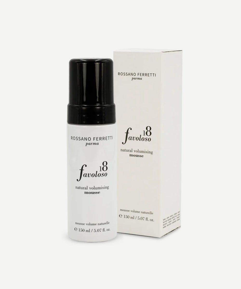 Rossano Ferretti - Award-Winning Favoloso Natural Volumising Mousse with Ginseng & Aloe Vera to Revive Dry & Dull Hair - Secret Skin